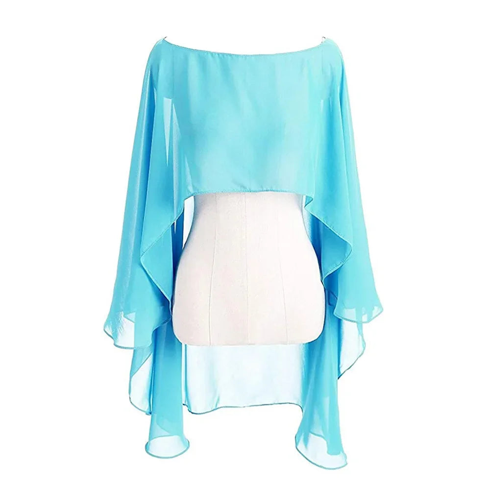 Women Chiffon Cape 