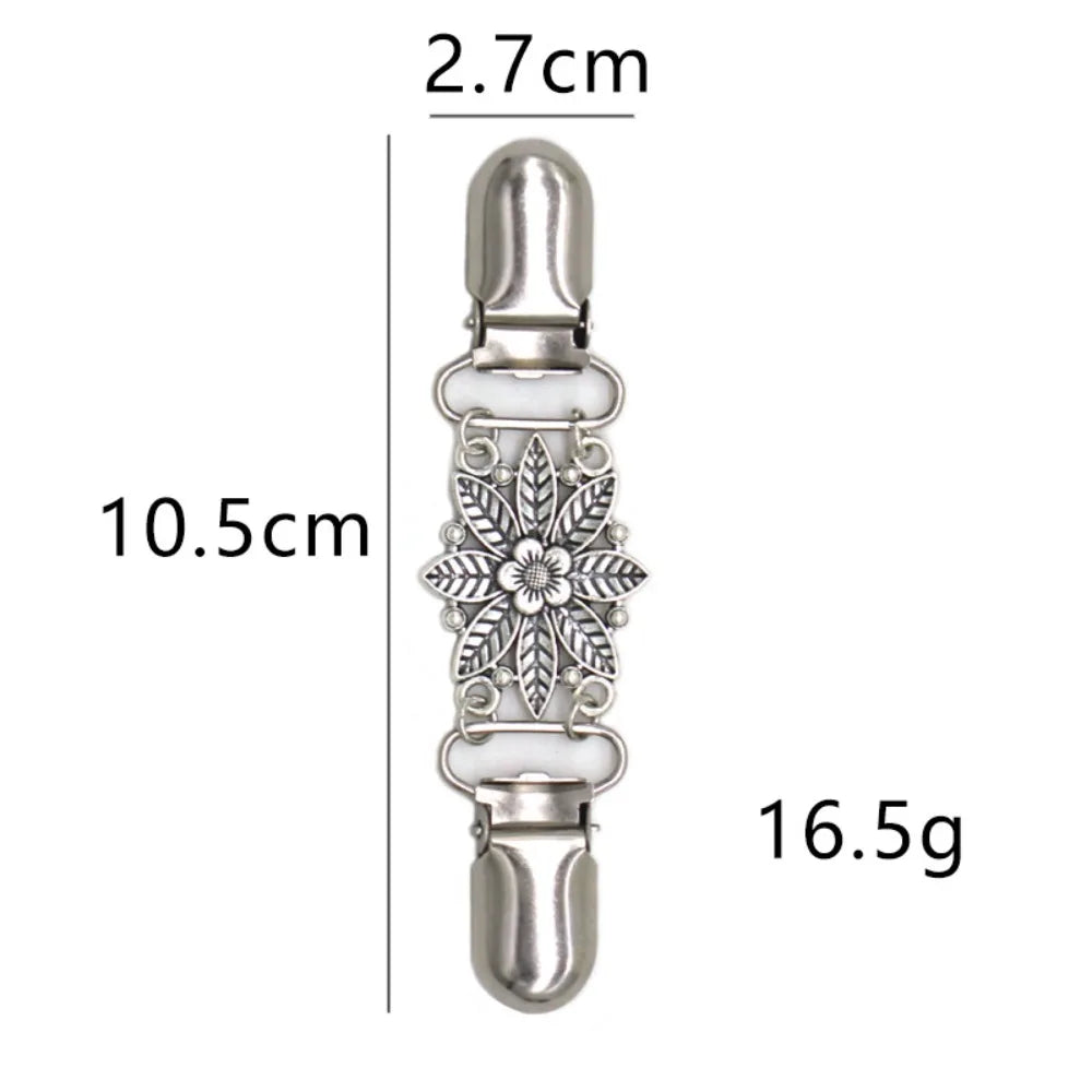 Retro Flower Cinch Clips 