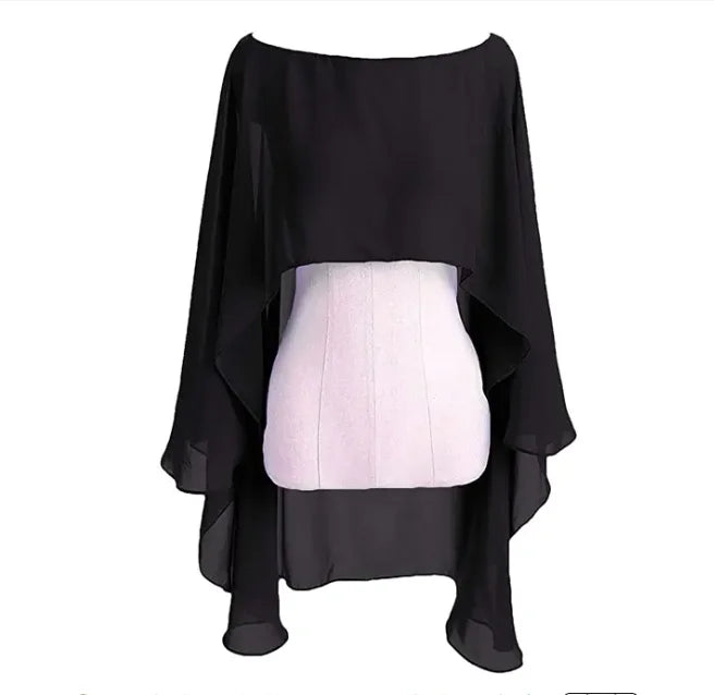 Women Chiffon Cape 