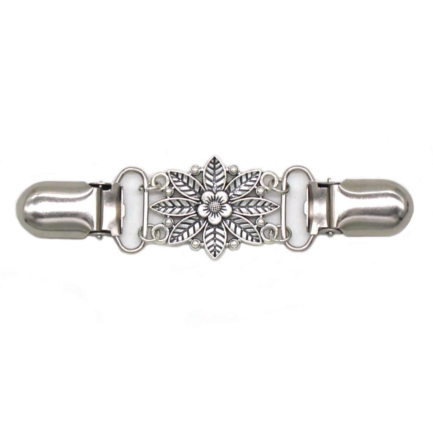 Retro Flower Cinch Clips 