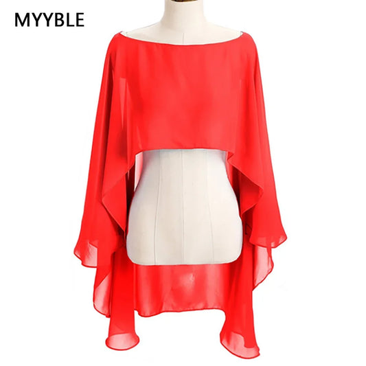 Women Chiffon Cape 