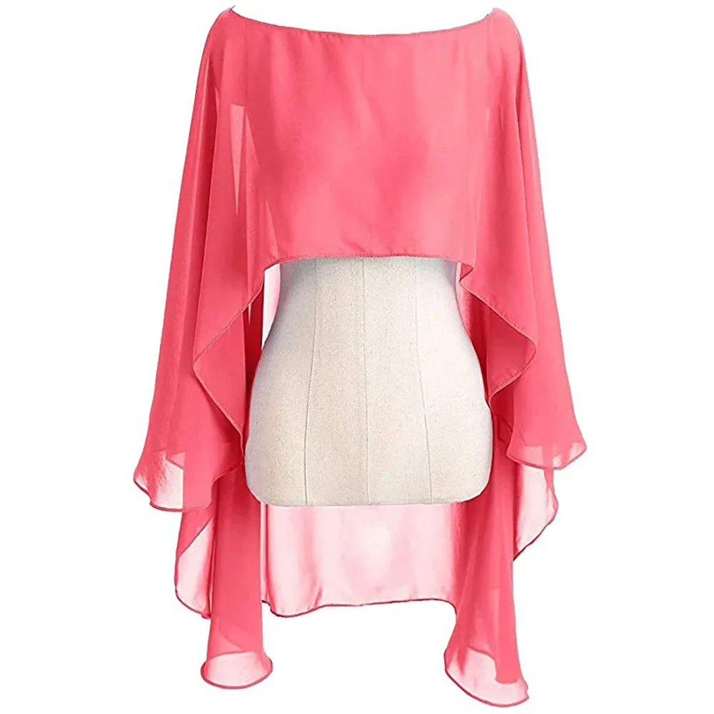 Women Chiffon Cape 